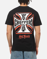 West Coast Choppers Choppers Cross T-Shirt Black