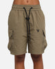 The Anti Order Anti Military Cargo Shorts Dark Taupe