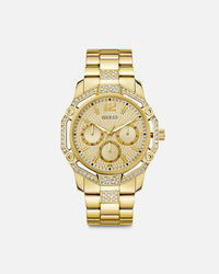 Guess Mainline Regal Watch Gold