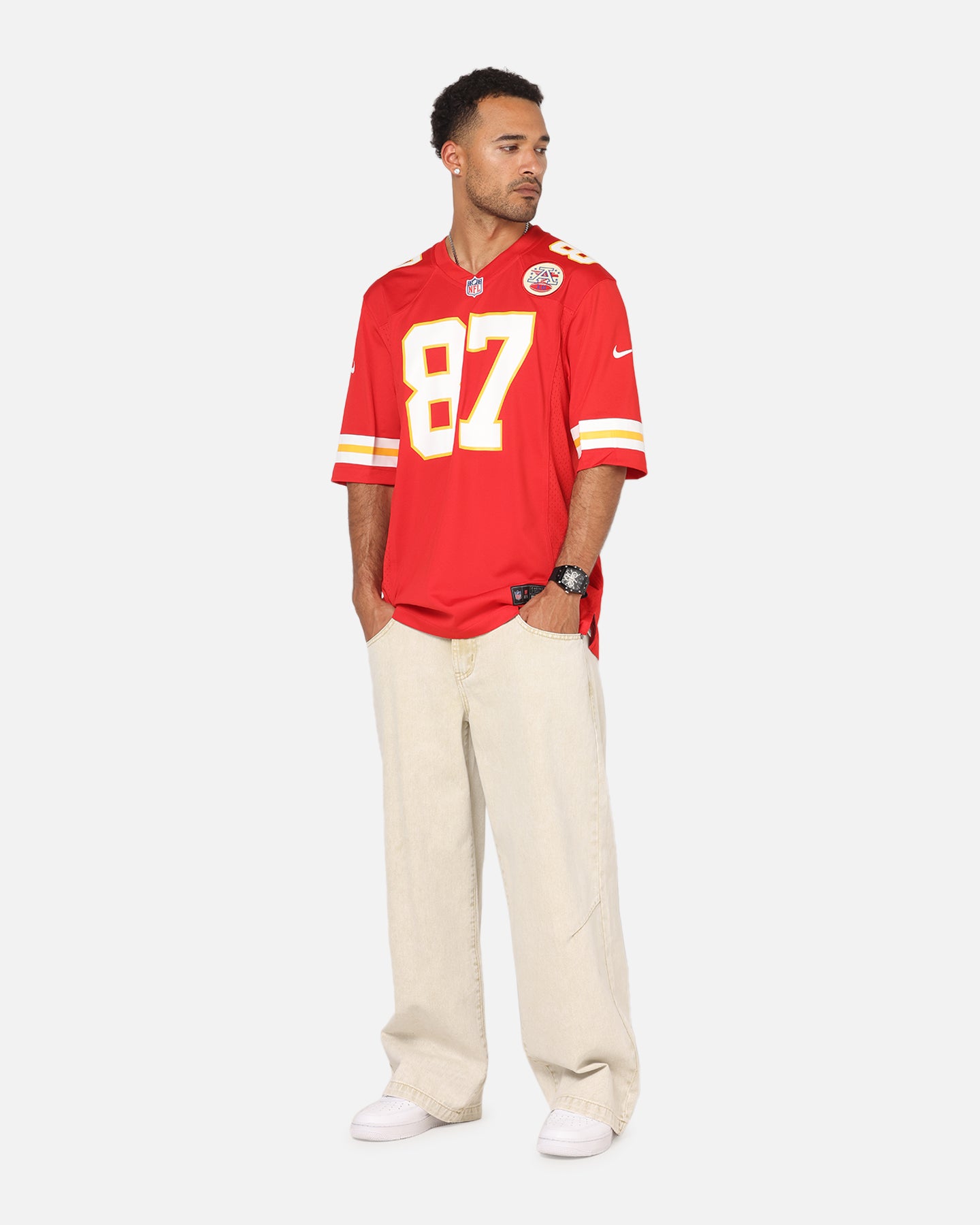Nike Kansas City Chiefs Travis Kelce #87 Home Game NFL Jersey