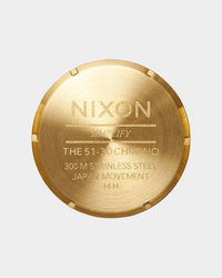 Nixon 51-30 Chrono Gold/White