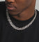 Saint Morta Interlink 20" Necklace Iced White Gold