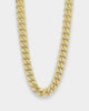 House Of Auric Cuban Link 10mm 18" Chain 18K Gold Vermeil