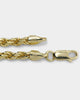 House Of Auric Rope 4mm 24" Chain 18k Gold Vermeil