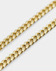 House Of Auric Cuban Link 4mm 18" Chain 18K Gold Vermeil