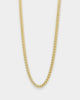 House Of Auric Franco 2.8mm 20" Chain 18k Gold Vermeil