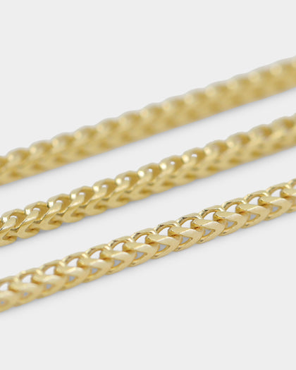 House Of Auric Franco 2.8mm 20" Chain 18k Gold Vermeil