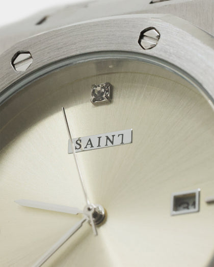 Saint Morta Diamond Medio Watch Silver/Diamond