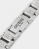 Guess Mainline Frontier 15MM Crystal Bracelet Silver