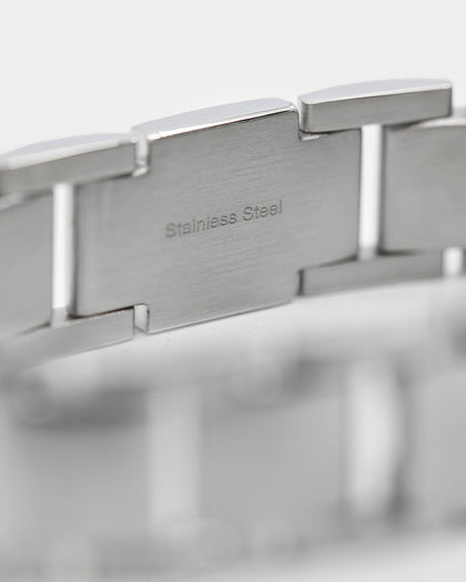 Guess Mainline Frontier 15MM Crystal Bracelet Silver