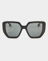 Gucci GG0956S-003 54 Sunglasses Black/Black/Grey