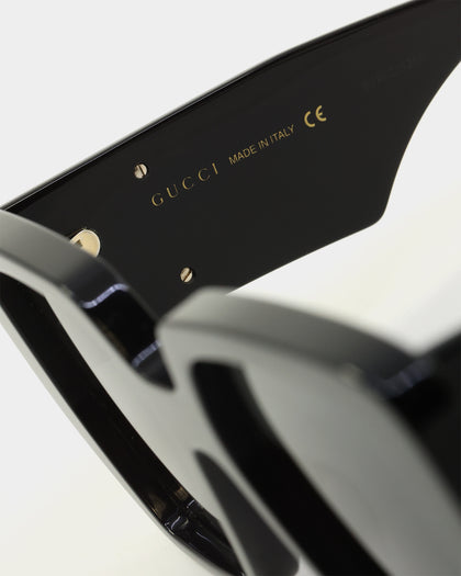 Gucci GG0956S-003 54 Sunglasses Black/Black/Grey