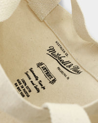 Mitchell & Ness Chicago Bulls Graphic Tote Bag Cream