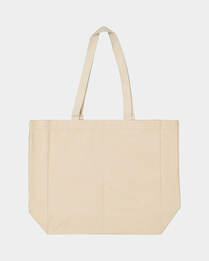 Mitchell & Ness Vancouver Grizzlies Keyline Tote Bag Cream