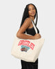 Mitchell & Ness Vancouver Grizzlies Keyline Tote Bag Cream
