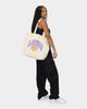 Mitchell & Ness Los Angeles Lakers Keyline Tote Bag Cream