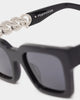 Nuqe Hypnotize Sunglasses Black/Silver