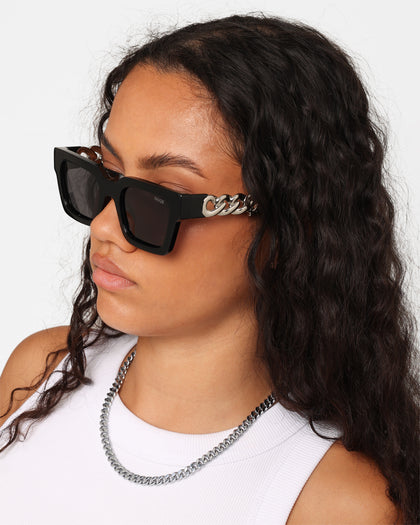 Nuqe Hypnotize Sunglasses Black/Silver