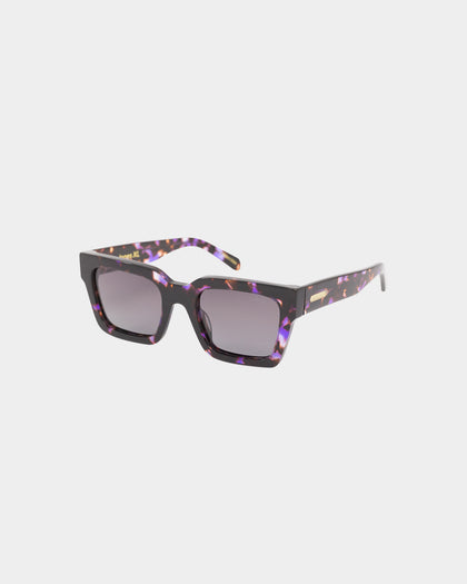 Nuqe Jones XL Sunglasses Violet Tortoise