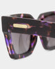Nuqe Jones XL Sunglasses Violet Tortoise