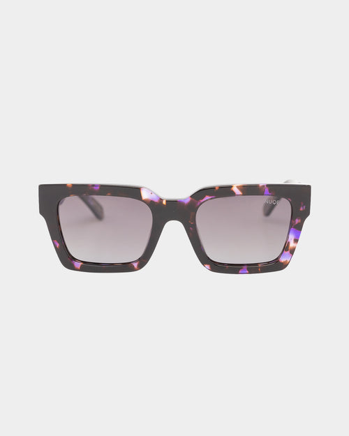 Nuqe Jones XL Sunglasses Violet Tortoise