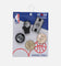 Crocs Brooklyn Nets 5 Pack Jibbitz Charms Multi