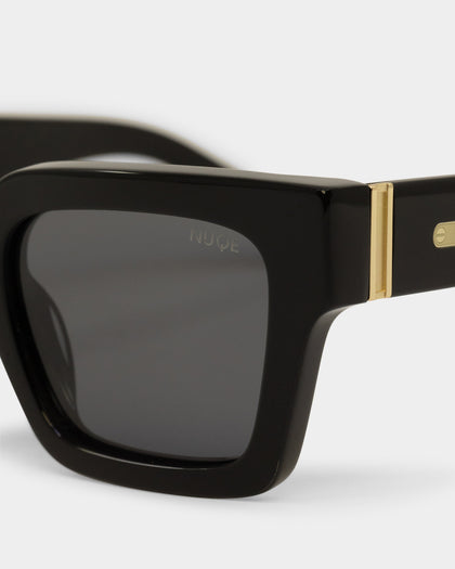 Nuqe Baker Sunglasses Black/Gold