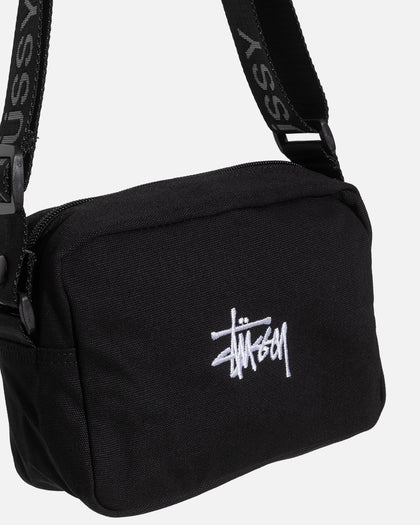 Stussy Graffiti Crossbody Bag Black/White