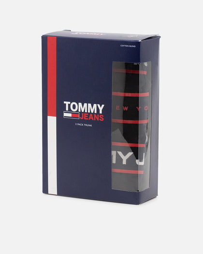 Tommy Jeans 3 Pack Trunks Black