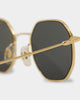 Belvoir & Co Elton II Sunglasses Black/Gold