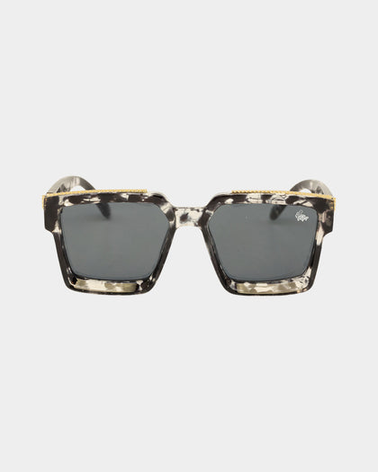 Belvoir & Co Hendrix Billion Sunglasses Marble Black