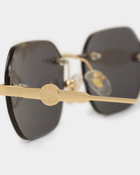 Belvoir & Co Willow Sunglasses Black/Gold
