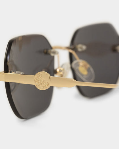 Belvoir & Co Willow Sunglasses Black/Gold