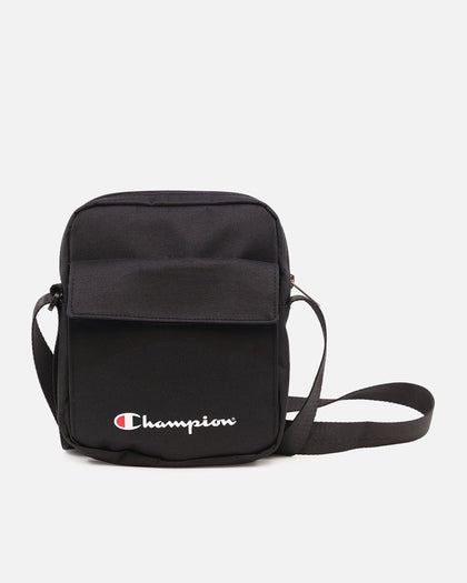 Champion Script Cross Body Bag Black