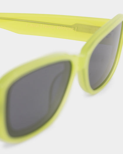 Nuqe Jean Sunglasses Lime/Black