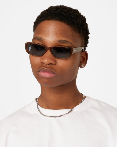 Nuqe Jean Sunglasses Brown/Blue