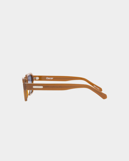 Nuqe Oscar Sunglasses Brown/Blue