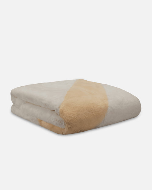 Nike Sportswear Faux Fur Blanket Pale Ivory