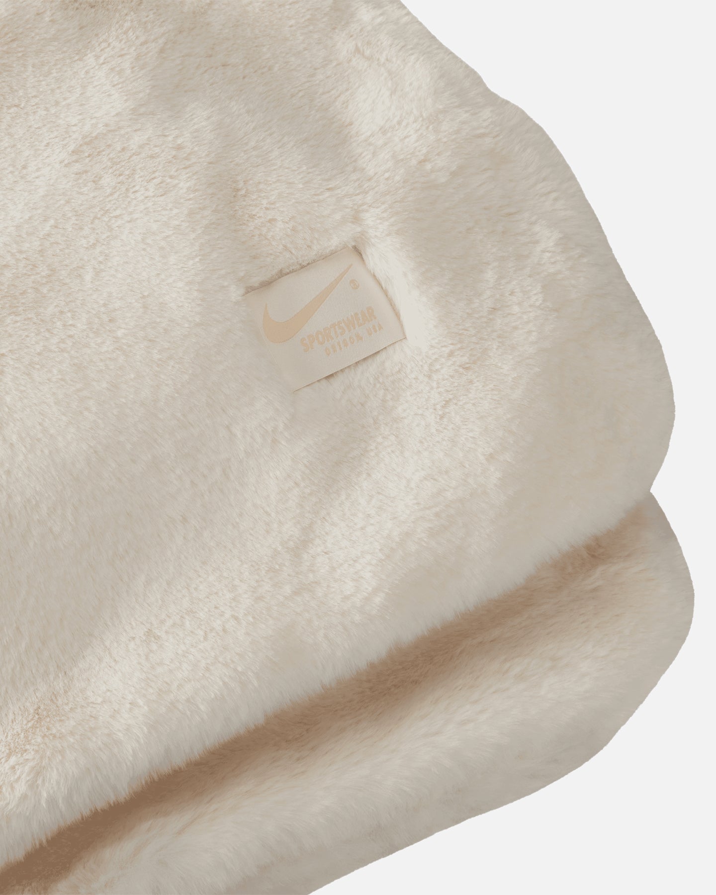 Nike Sportswear Faux Fur Blanket Pale Ivory | Culture Kings NZ