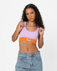 Champion Women's Life Seamless Scoop Crop Passionflower
