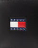 Tommy Jeans Heritage Leather Credit Card & Coin Wallet Black