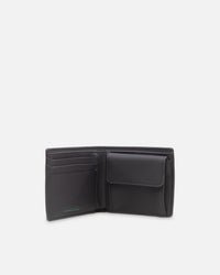 Tommy Jeans Heritage Leather Credit Card & Coin Wallet Black
