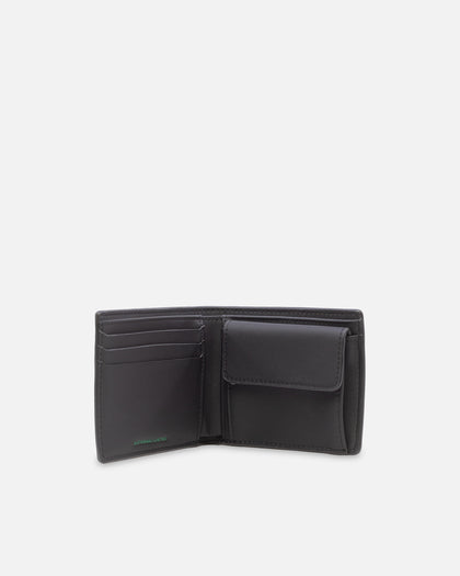 Tommy Jeans Heritage Leather Credit Card & Coin Wallet Black