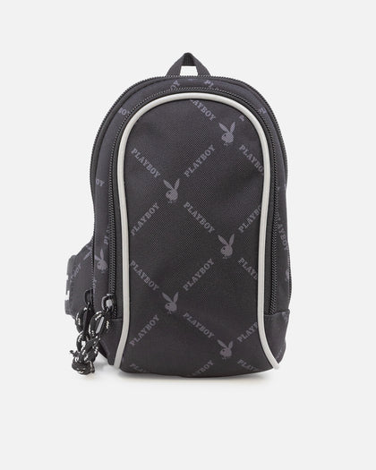 Playboy Bunny Crossbody Bag Black/White