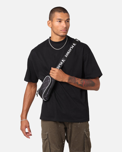 Playboy Bunny Crossbody Bag Black/White
