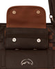Sprayground Brown Checkered Special Ops Tote Bag Brown