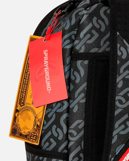 Sprayground Chains Backpack Black