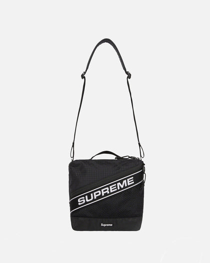 Supreme Logo Shoulder Bag Black