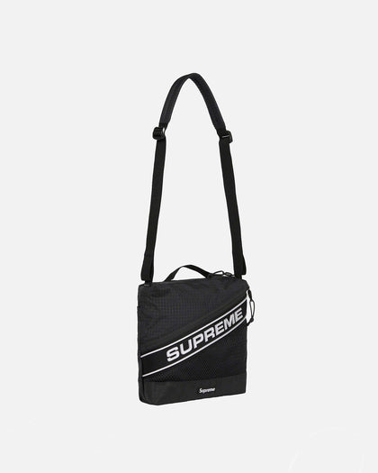 Supreme Logo Shoulder Bag Black
