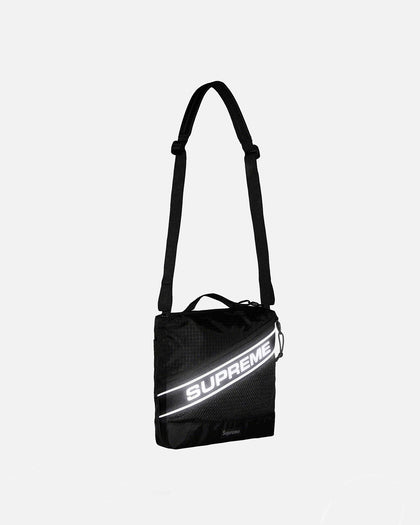 Supreme Logo Shoulder Bag Black